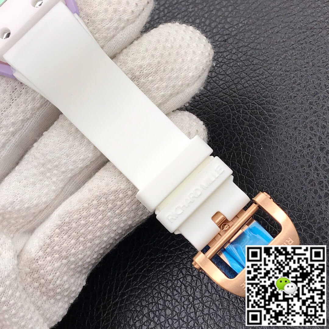 Richard Mille Replica RM-07 Bon Bon 1:1 Best Edition RM Factory White Ceramic Case