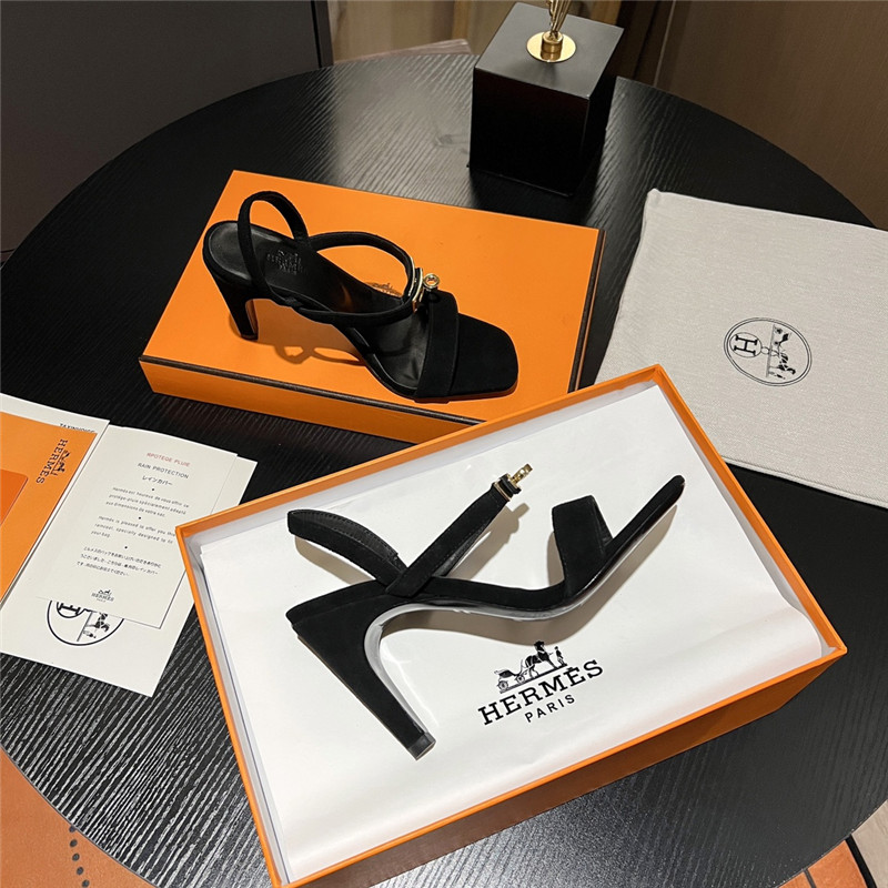 H**me5 Sandals Dupe classic H high-heeled sandals