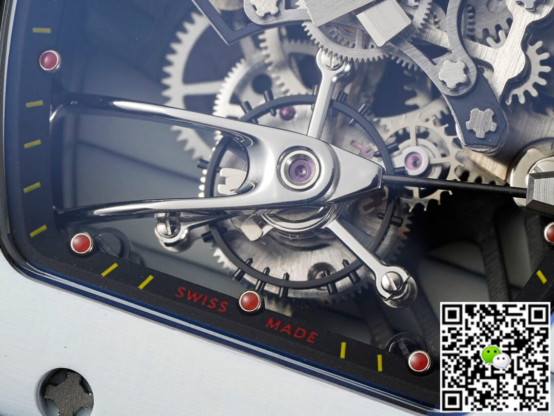Replica Richard Mille RM27-02 Rafael Nadal Tourbillon 1:1 Best Edition RM Factory White Strap