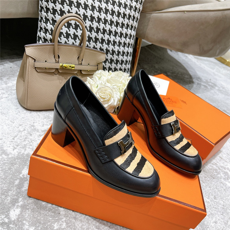 H**me5 dauphine mid heel mules