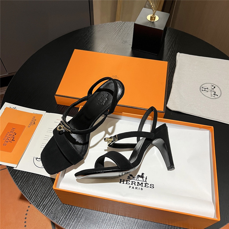 H**me5 Sandals Dupe classic H high-heeled sandals