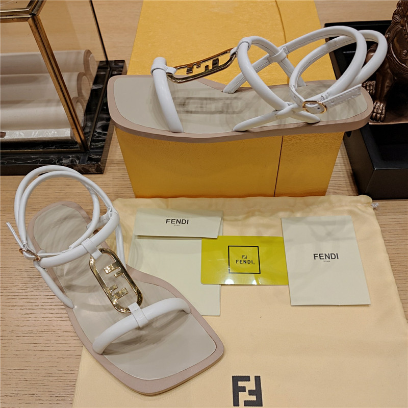 F**di flat beach sandals