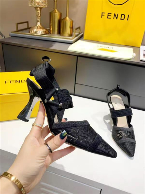F**di heels sandals