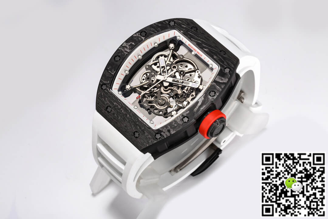 Replica Richard Mille RM-055 1:1 Best Edition BBR Factory Carbon Fiber Case