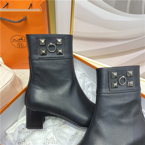 H**me5 Birkin Replica stud ankle boots