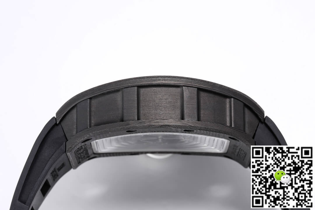 Replica Richard Mille RM055 NTPT 1:1 Best Edition BBR Factory Black Strap