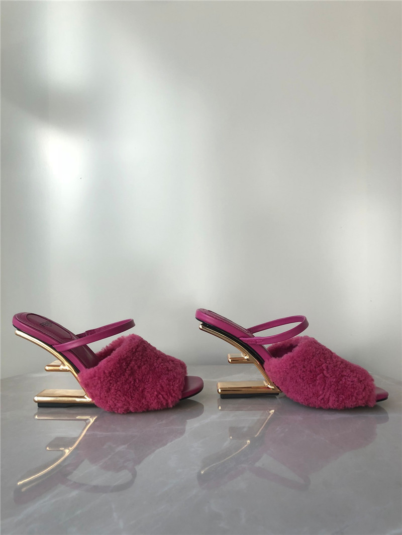 F**di first high-heeled sandal