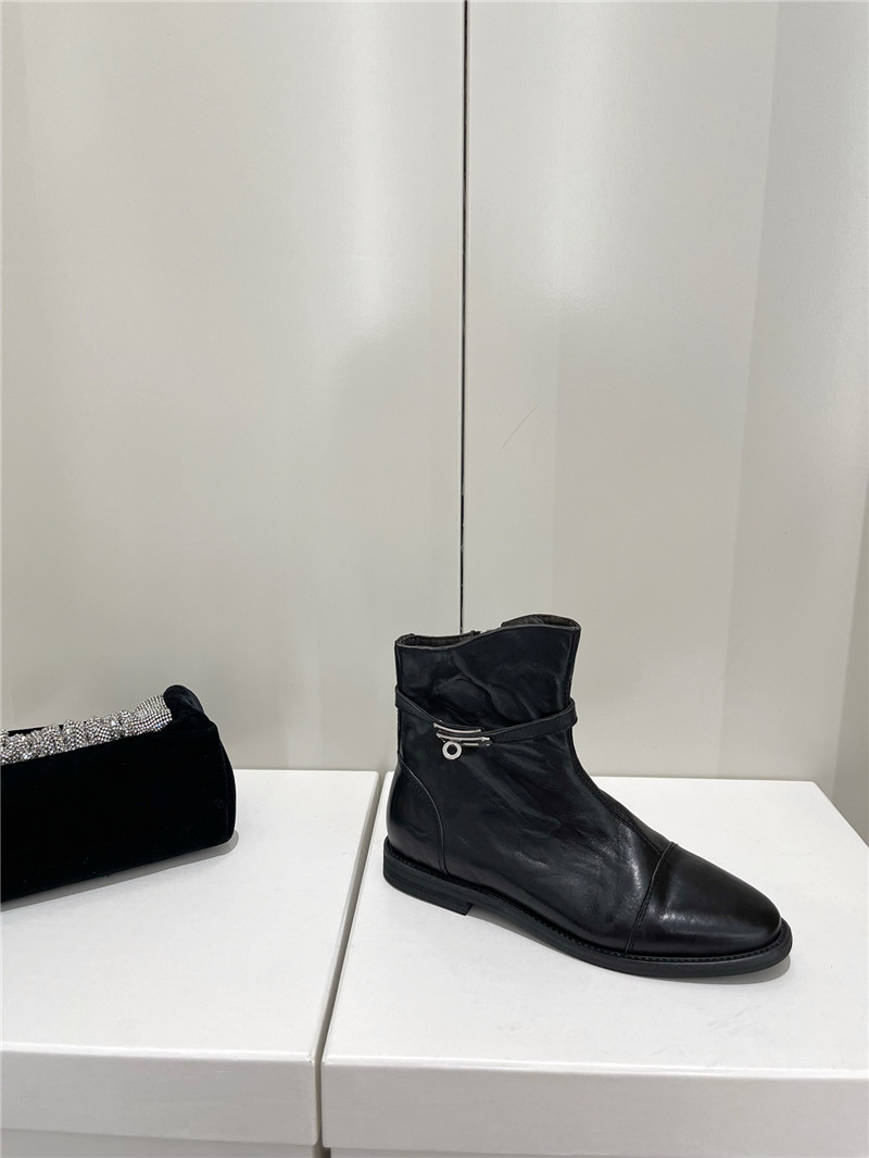 H**me5 kelly zip ankle boots
