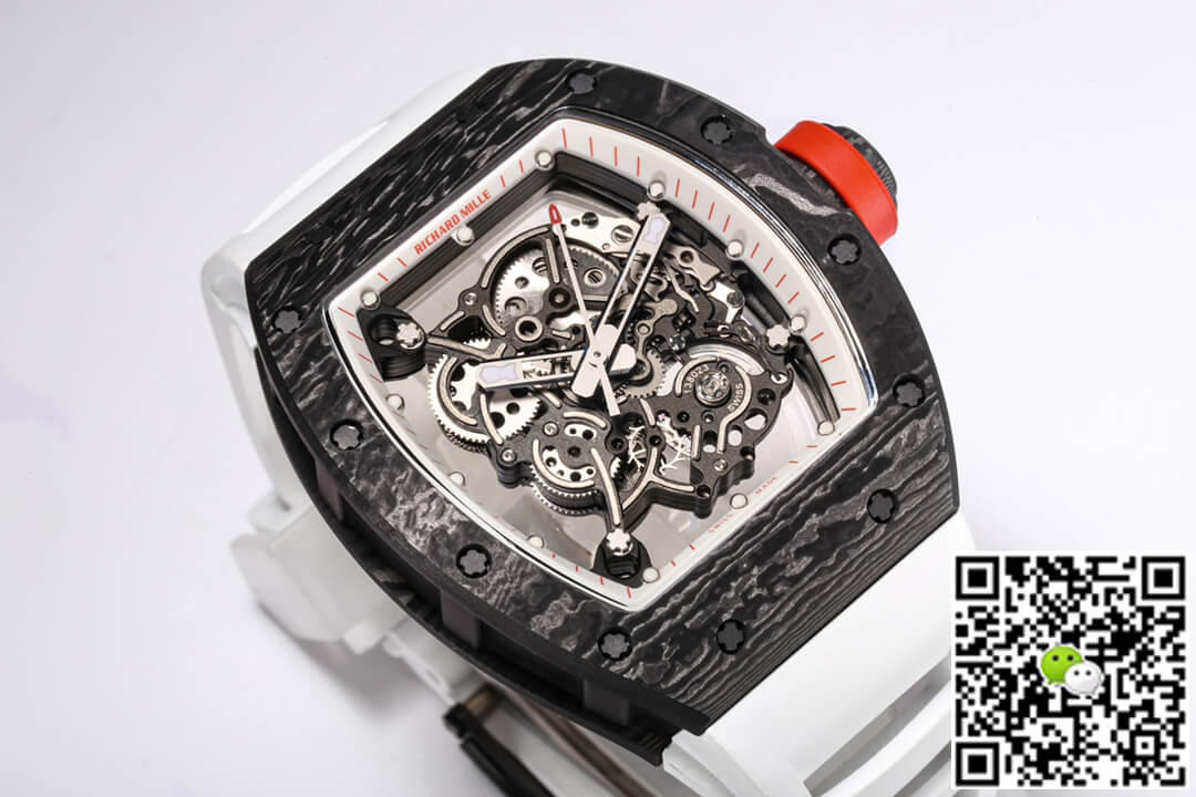 Replica Richard Mille RM-055 1:1 Best Edition BBR Factory Carbon Fiber Case