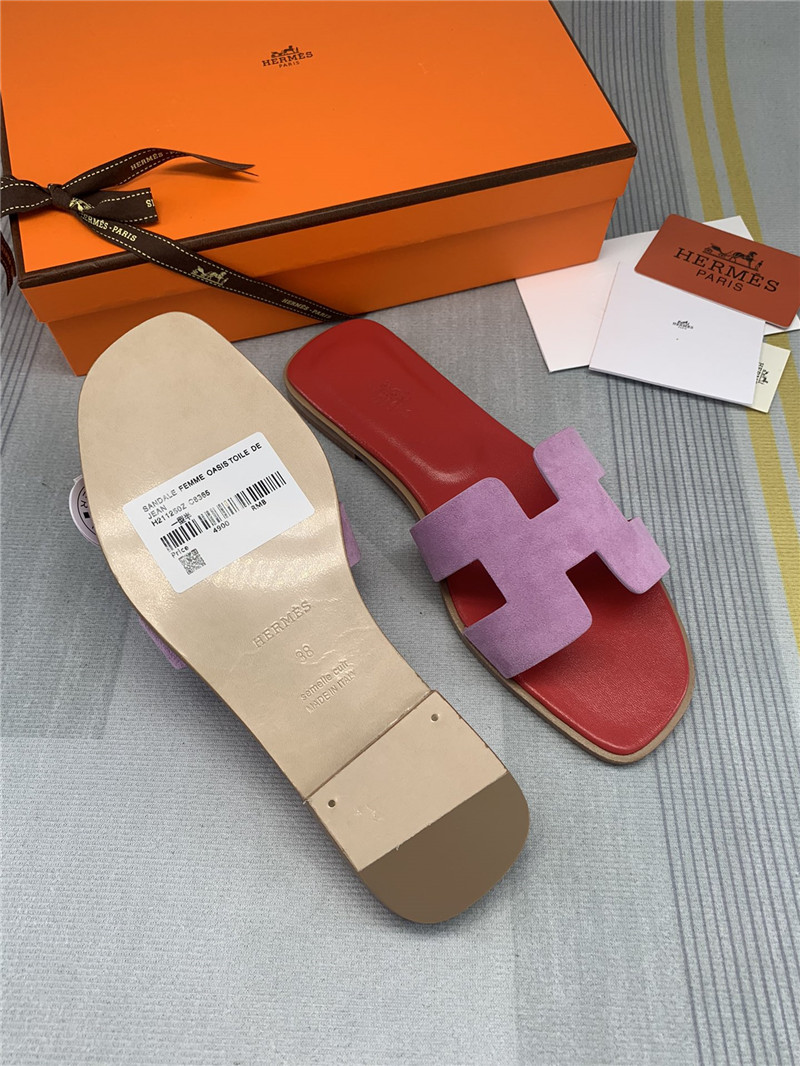 H**me5 flat H slippers womens