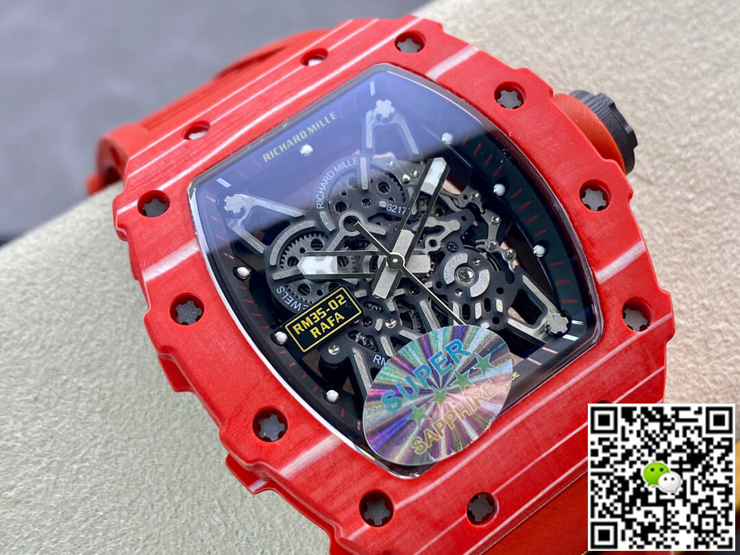 Replica Richard Mille RM035-02 1:1 Best Edition RM Factory Red Case