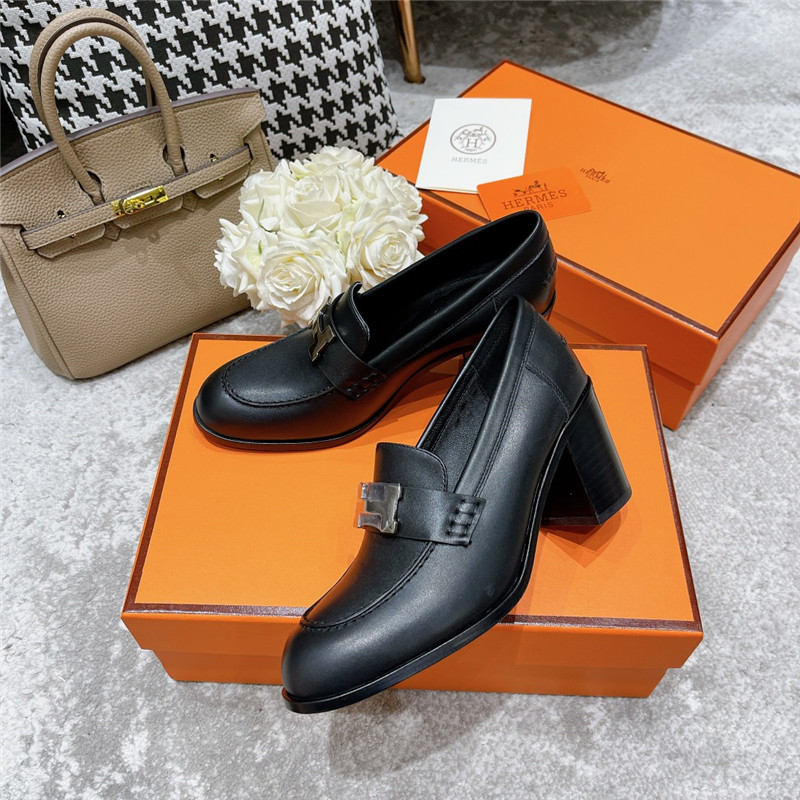 H**me5 dauphine mid heel mules