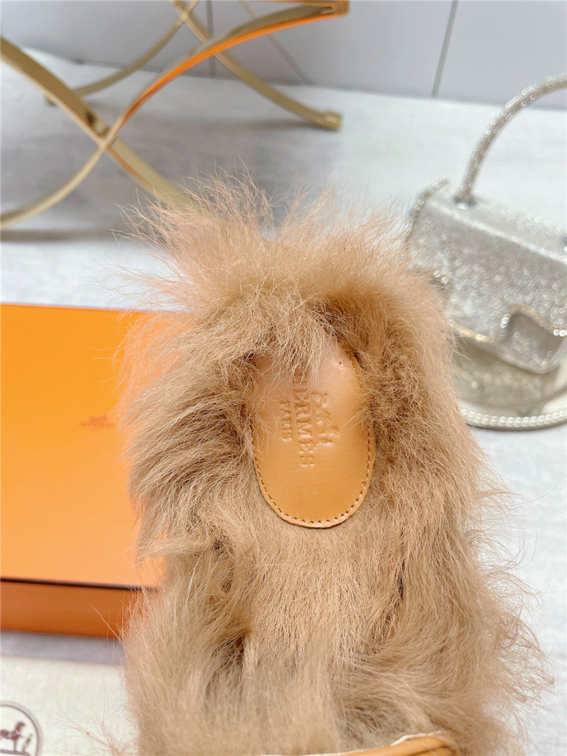 H**me5 classic wool slippers