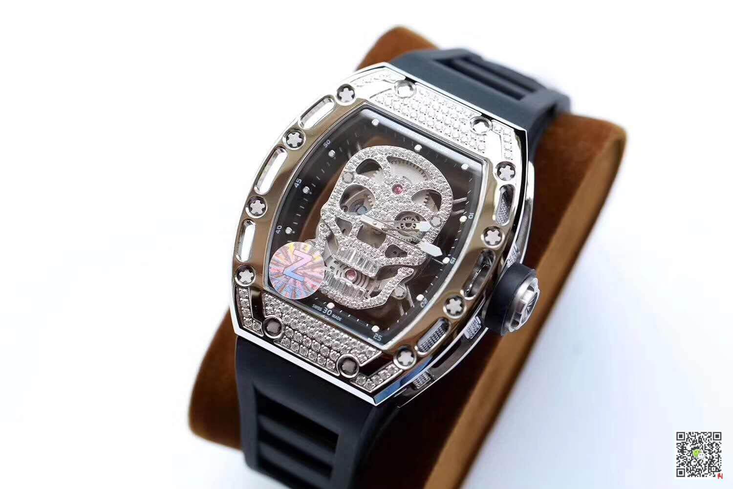 Replica Richard Mille RM052 Z Factory 1:1 Best Edition Swiss ETA6T51 black strap