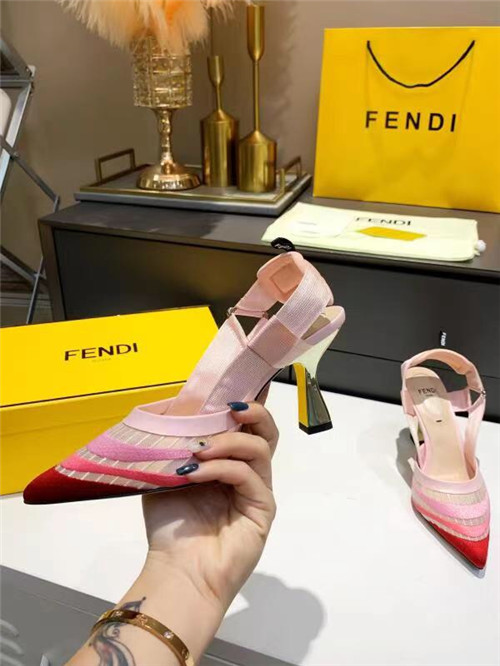 F**di heels sandals