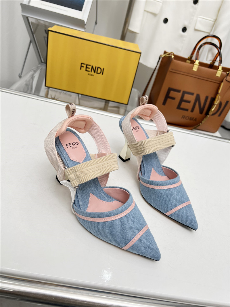 F**di hot fashion high heel sandals