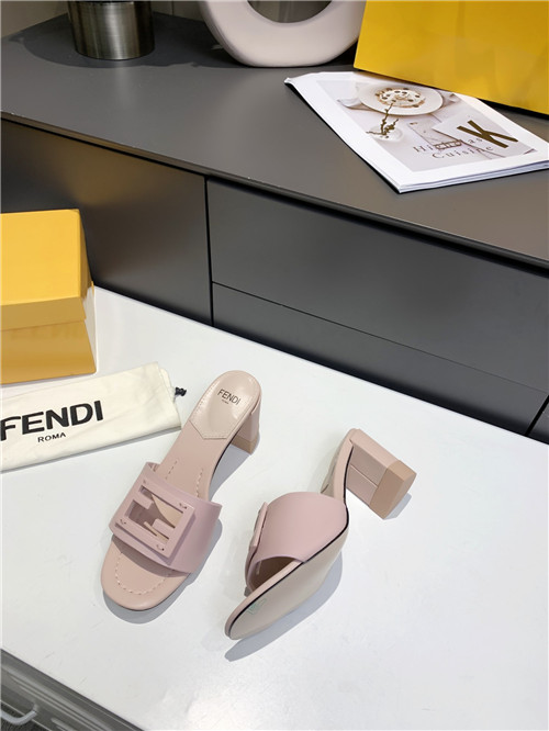 F**di thick heel sandals