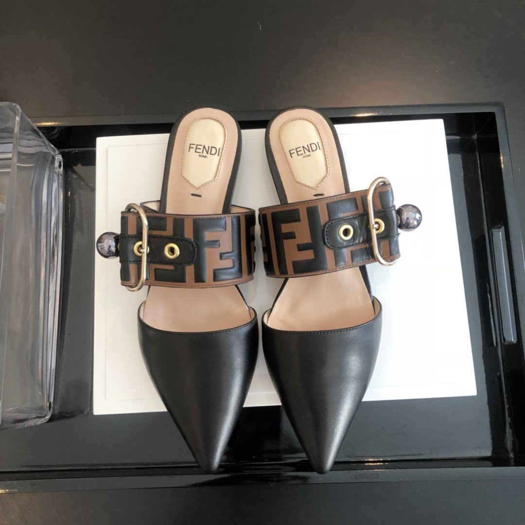 F**di ff mules sandals