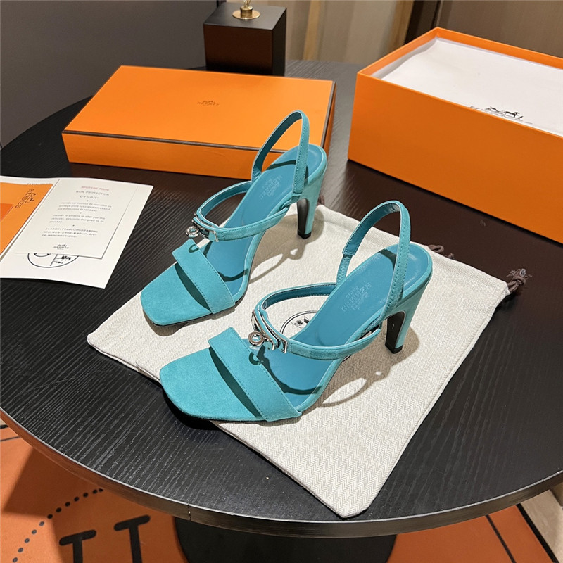 H**me5 Sandals Dupe classic H high-heeled sandals