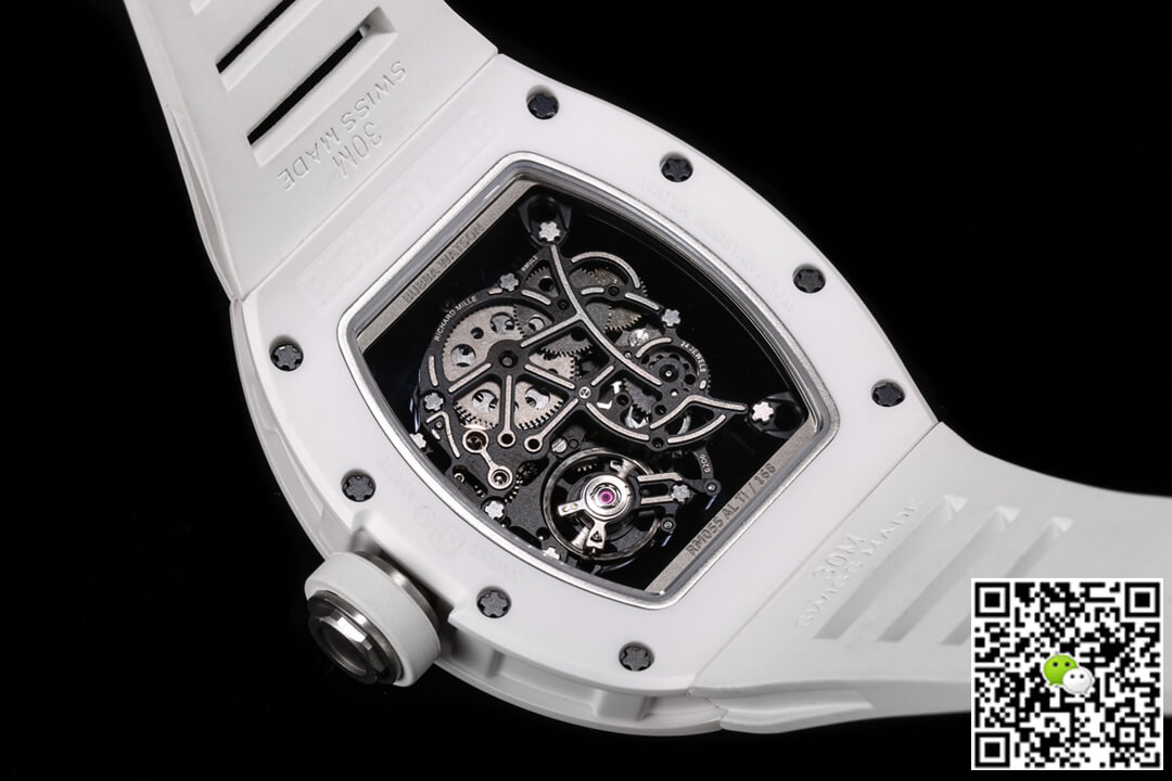 Replica Richard Mille RM-055 1:1 Best Edition BBR Factory Ceramic Case