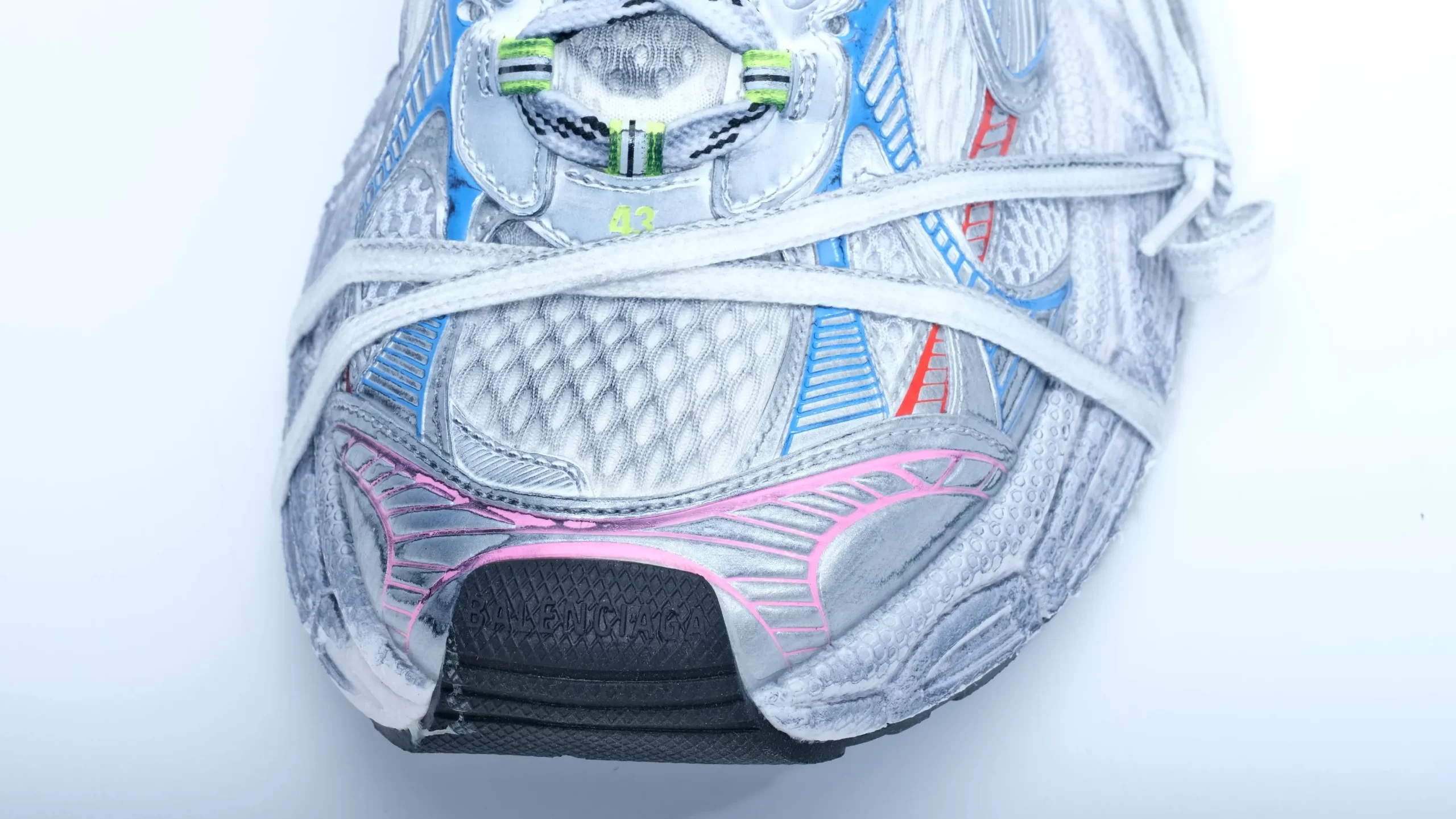 Ba1en*iaga 3XL White Multicolor