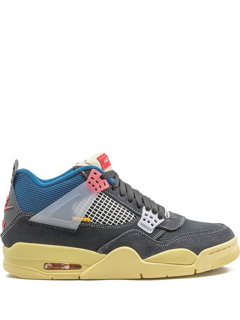Union LA x Air Jordan 4 Retro  Off Noir  DC9533-001 Reps