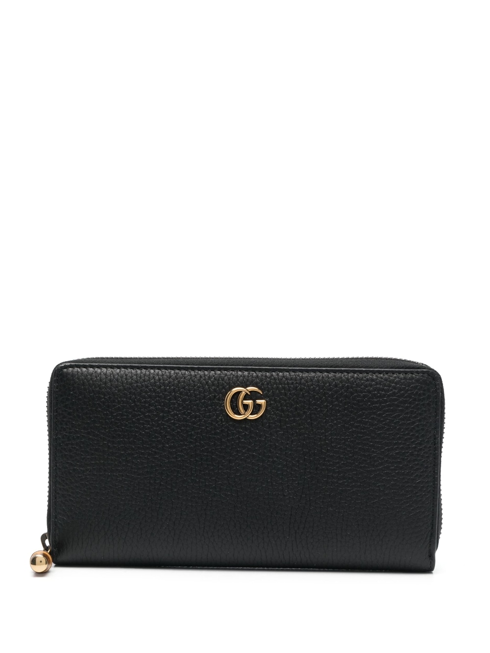 Gvc*1 calf-leather zip-fastening wallet - Cola