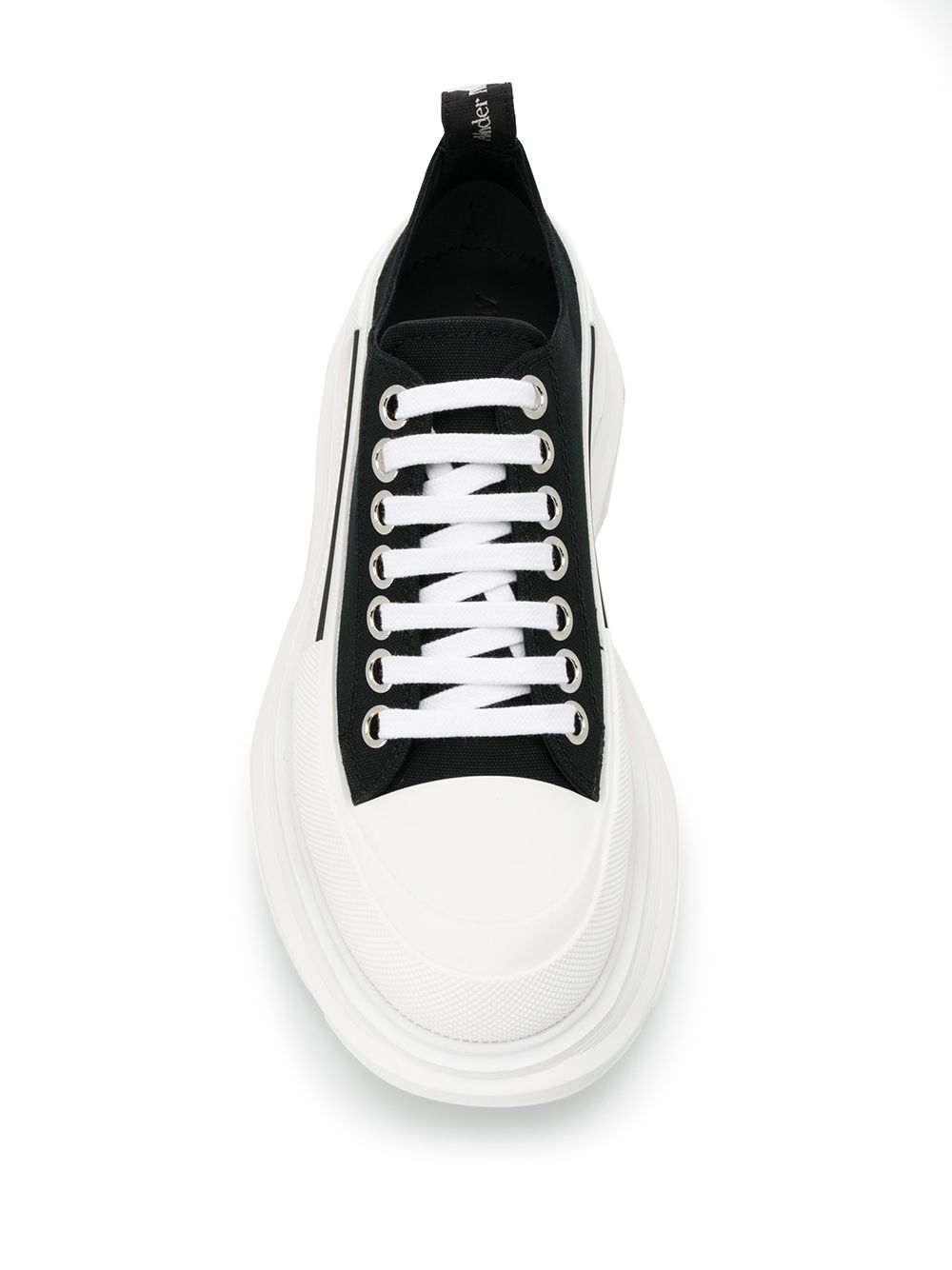 A1exa*der Mcqv*en Sneaker Dupe low-top Flatform