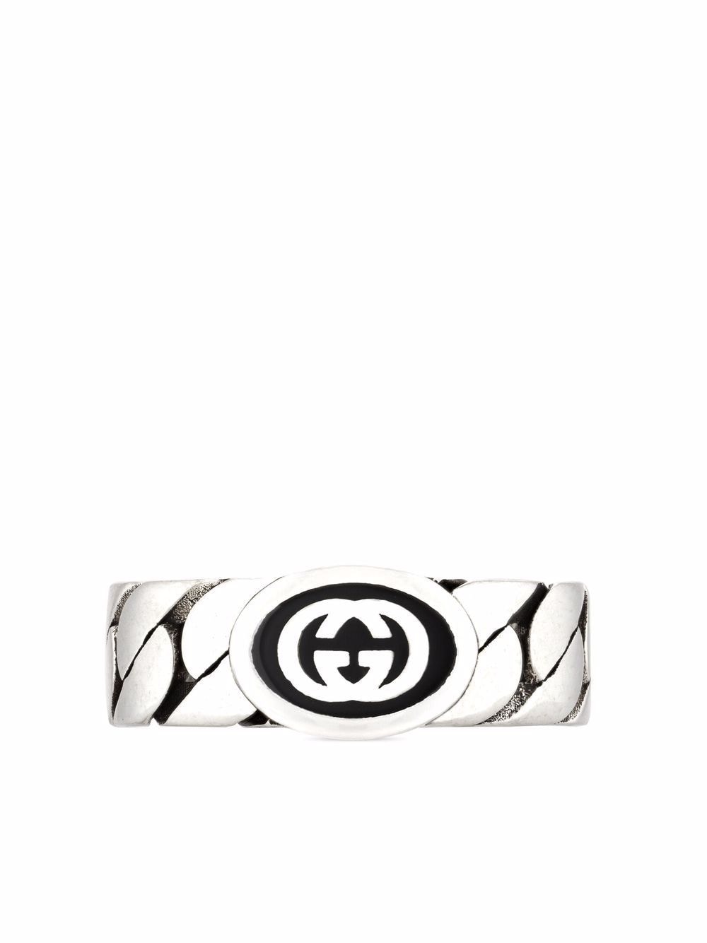 Gvc*1 Replica Interlocking G wide ring
