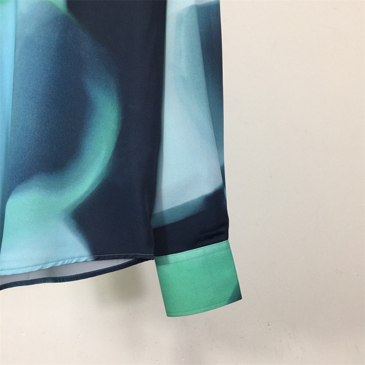 2024ss LV Silk Shirt Top Version