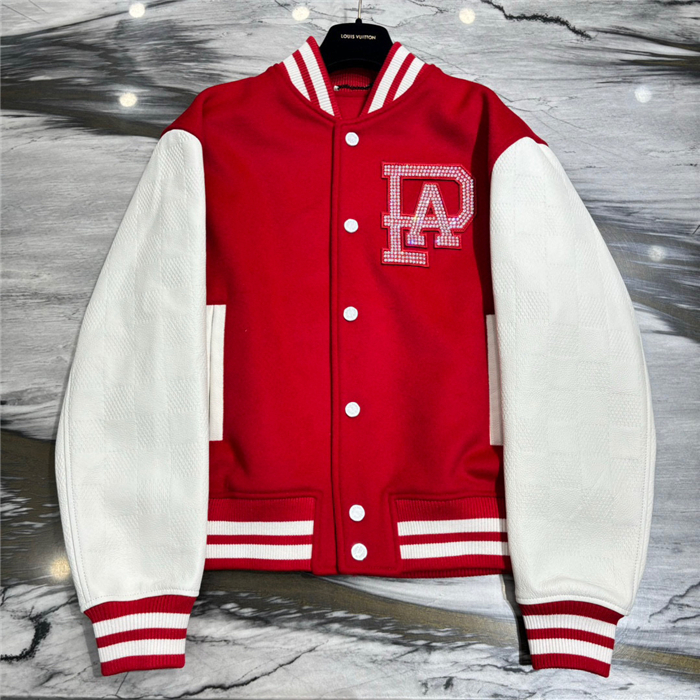 2023fw LV Real Leather Jacket Top Version