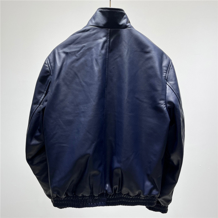 2023fw LV Real Leather Jacket Top Version