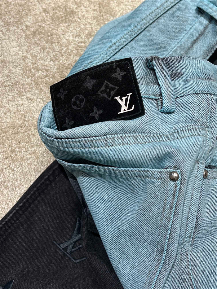 2024fw LV Jacket Jeans Top Version
