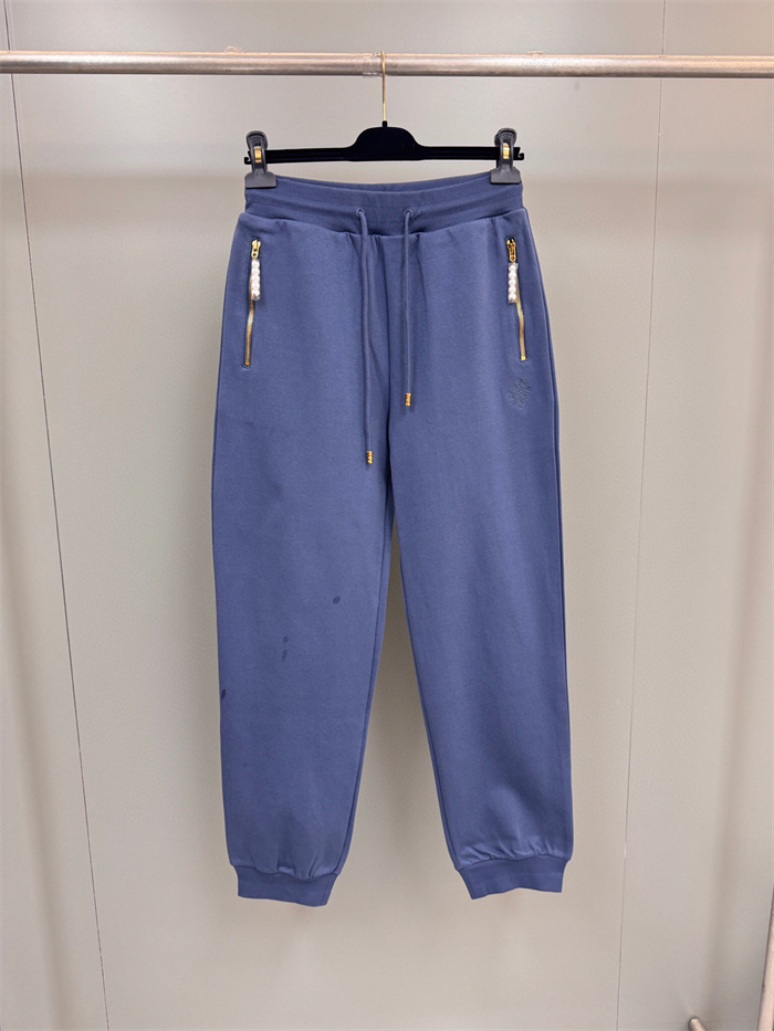 2024fw LV Zipper HoodiePants Top Version