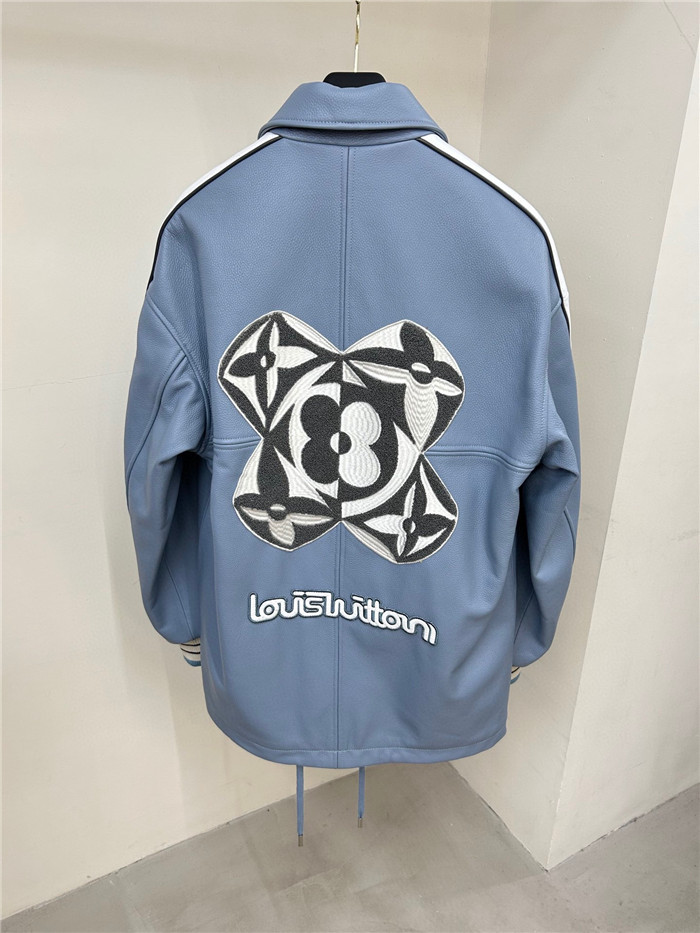 2023SS LV Real Leather Jacket Top Version