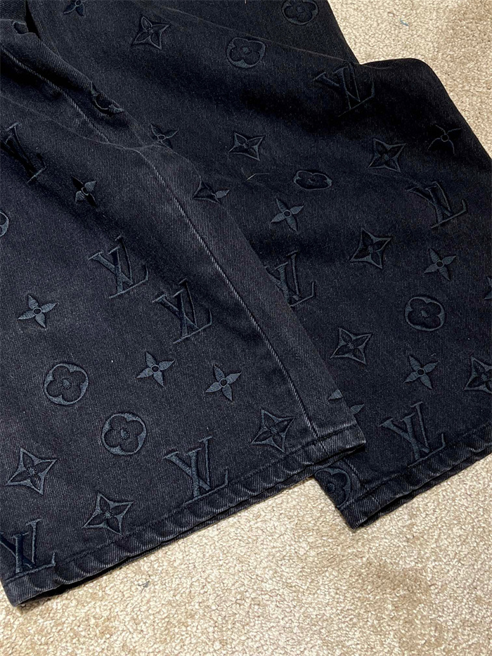 2024fw LV Jacket Jeans Top Version