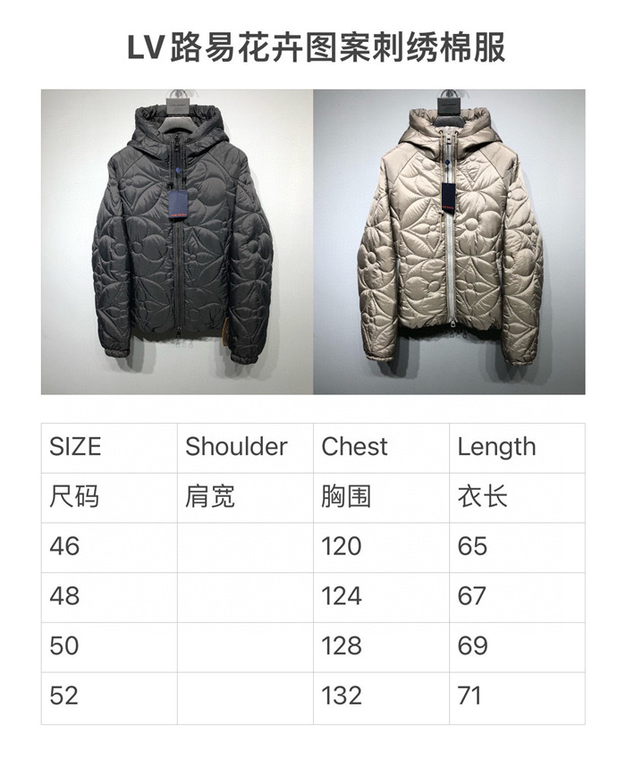 2023fw LV Down Jacket Top Version