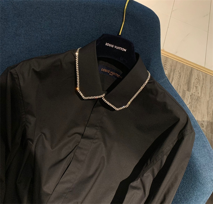 2024fw LV Real Silk Shirt Top Version