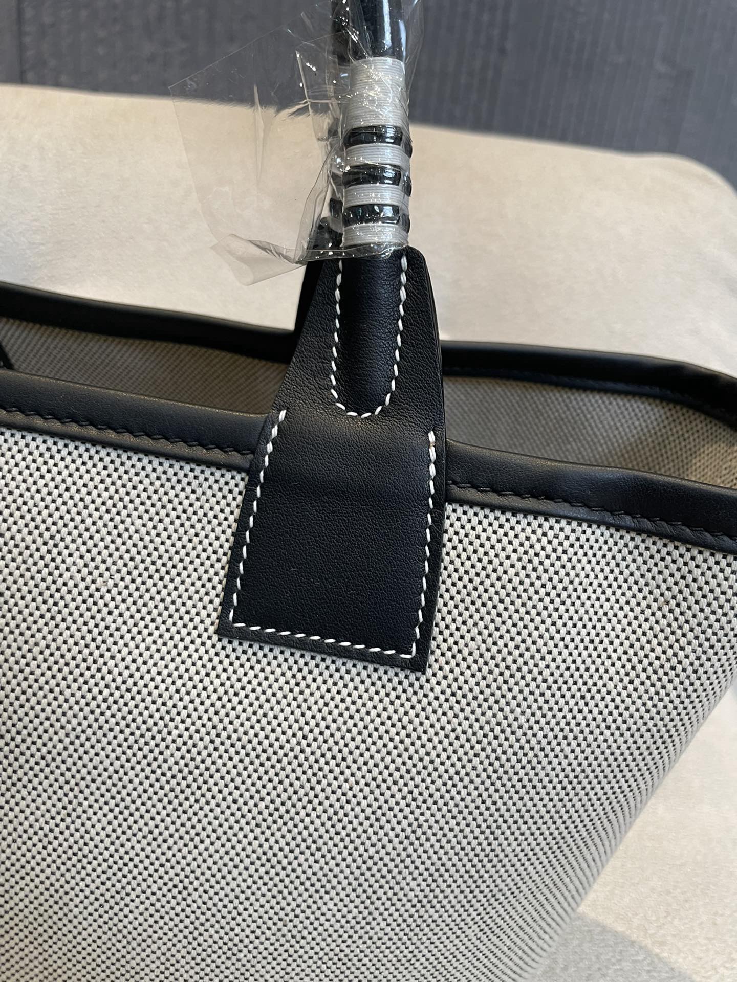 H**me5 Steeple handbag, handcrafted leather wrapped version